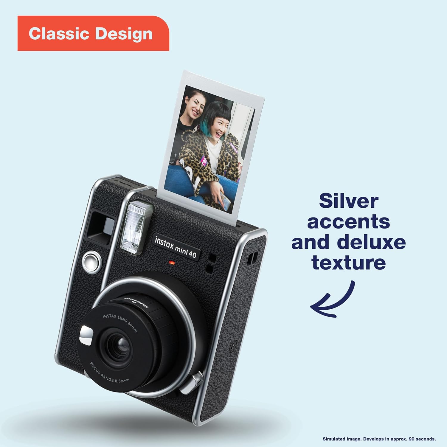  Fujifilm Instax Mini 40 Instant Flim Camera